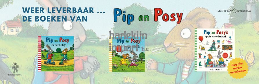 Brede collectie kinderboeken verkrijgbaar bij Harlekijn Import B.V.