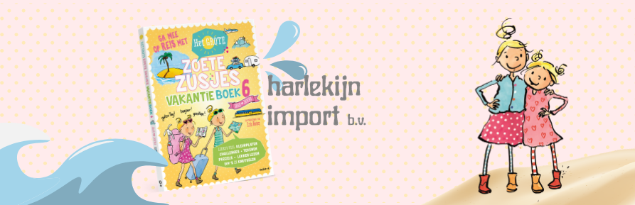 Brede collectie kinderboeken verkrijgbaar bij Harlekijn Import B.V.