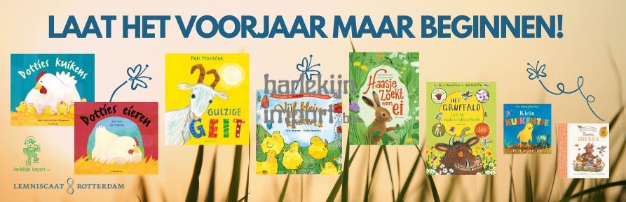Brede collectie boeken verkrijgbaar bij Harlekijn Import B.V.